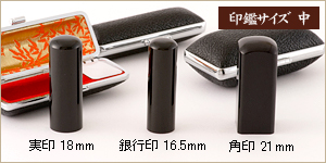 3本セット黒水牛/実18+銀16.5＋角21