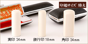 3本セット本象牙/実24+銀18＋角24